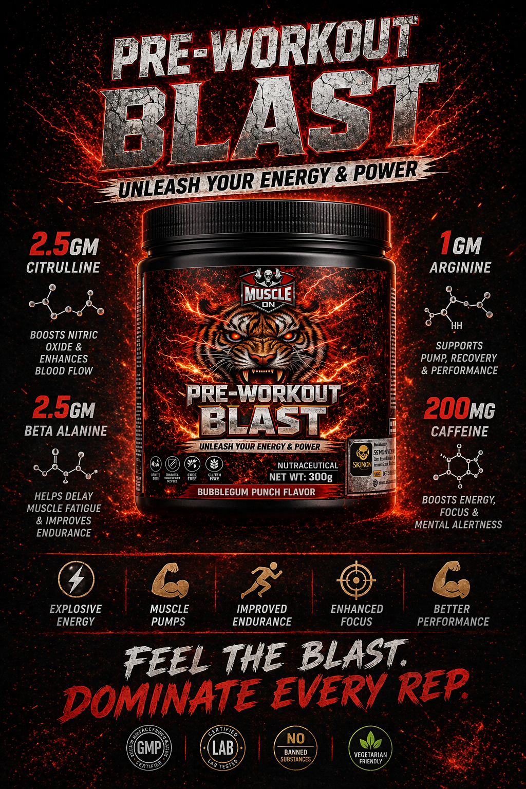 BLAST PRE WORKOUT